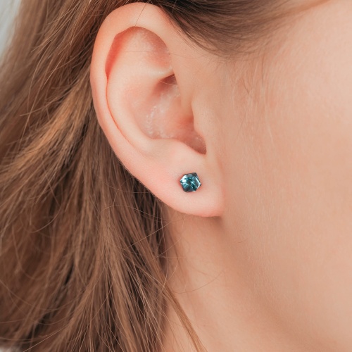 Пусеты Fiore Luna  Montana, SWE2127/1 M S фото 4